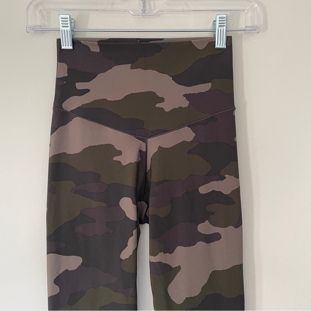 Aerie Camo Real Me High Rise Leggings Pants Athleisure Work Out Exercise Small - Picture 4 of 11